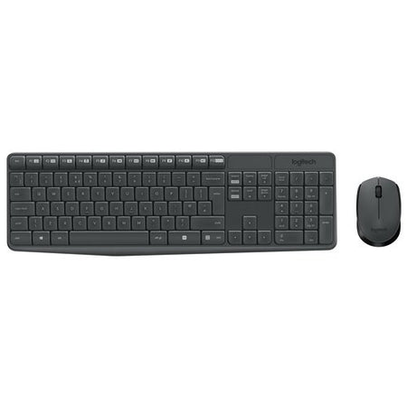 Tastiera e mouse Logitech 920 007913 MK SERIES Mk235 Black