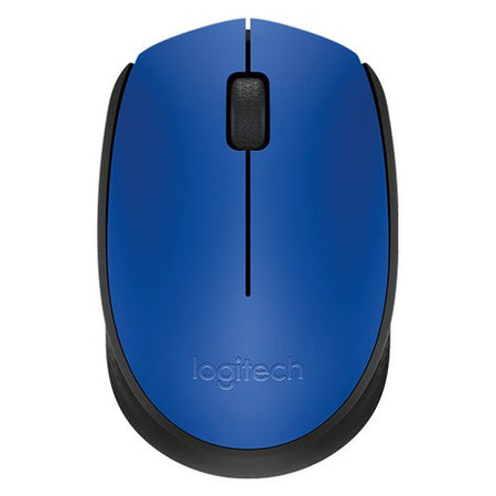 Mouse Logitech 910 004640 M SERIES M171 Black e Blue