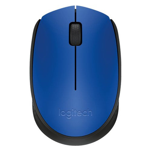 Mouse Logitech 910 004640 M SERIES M171 Black e Blue