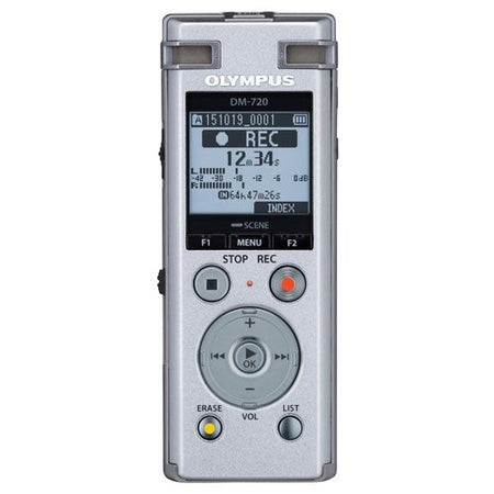 Registratore Olympus V414111SE000 Dm 720 Silver