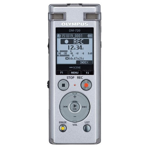 Registratore Olympus V414111SE000 Dm 720 Silver