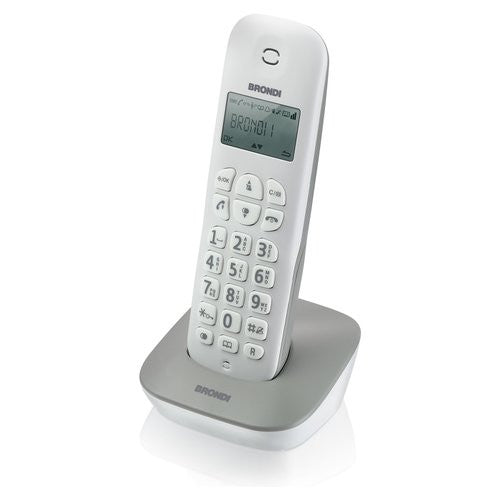 Cordless Brondi 10273722 GALA Bianco e Grigio