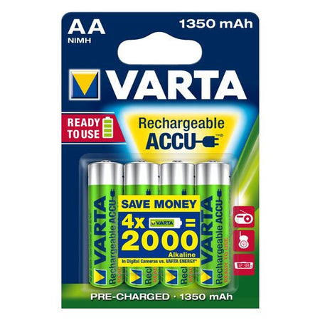 Batteria Stilo AA ricaricabile Varta 056746101404 RECHARGE ACCU POWER