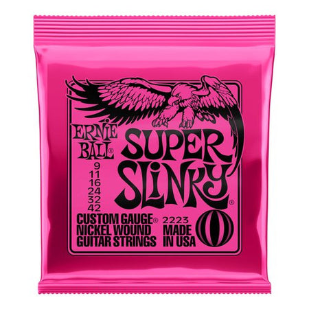 Muta corde chitarra elettrica Ernie Ball P02223 SUPER SLINKY