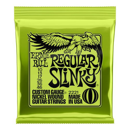 Muta corde chitarra elettrica Ernie Ball P02221 REGULAR SLINKY