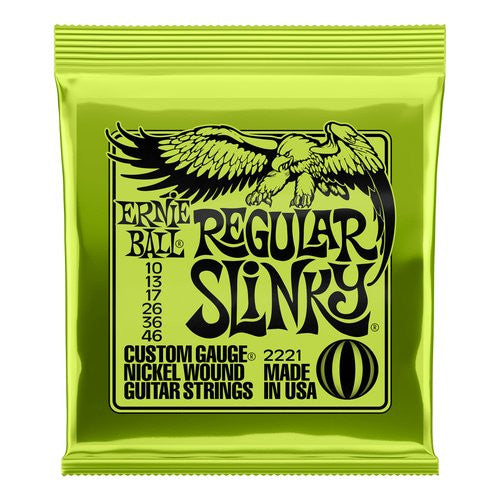 Muta corde chitarra elettrica Ernie Ball P02221 REGULAR SLINKY