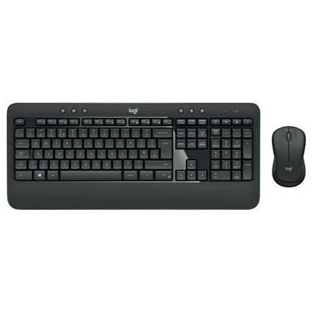 Tastiera e mouse Logitech 920 008679 ADVANCED Mk540 Black e Gray