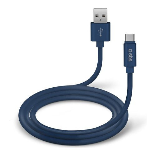 Cavo USB C Sbs TECABLPOLOTYPECB POLO Antigroviglio Blue