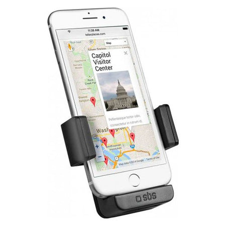 Supporto auto smartphone Sbs TE0UCH10A Air Plug Black