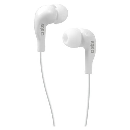Auricolari microfono filo Sbs TEINEARWL STUDIO MIX 10 Bianco