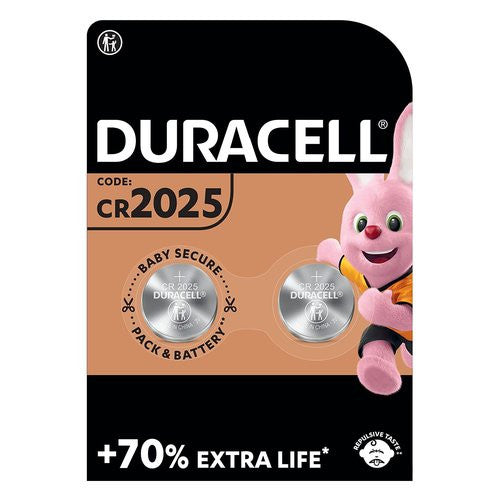 Batteria CR2025 Duracell DU21B2