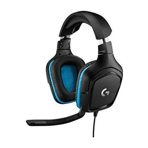 Cuffie gaming Logitech 981 000770 G SERIES G432 7.1 Black e Blue