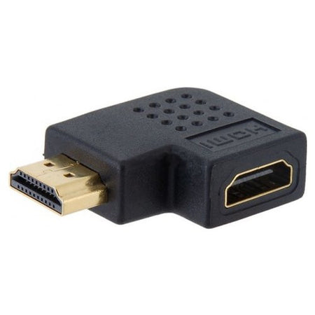 Connettore video Techly IADAP HDMI 270 Hdmi Angolato 270 Gradi Black