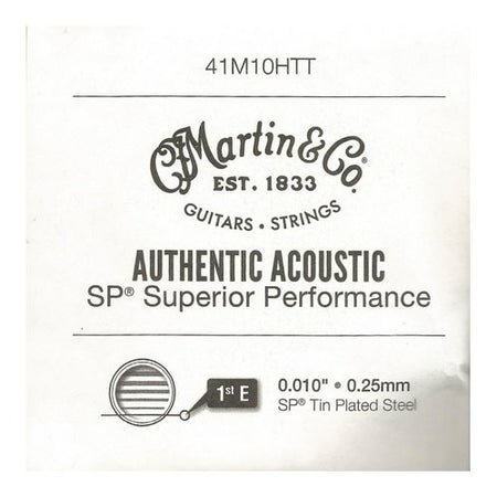 Corda chitarra acustica Martin & Co M10HTT SUPERIOR PERFOMANCE 010