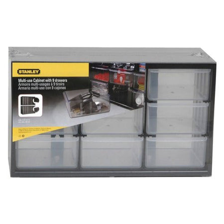Porta minuteria Stanley 193978 9 Cassetti Nero