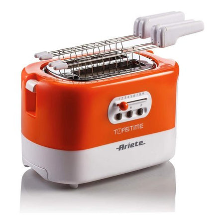 Tostapane Ariete 00C015900AR0 TOASTIME Arancio e Bianco