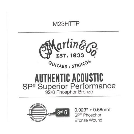 Corda chitarra acustica Martin & Co M23HTTP SUPERIOR PERFOMANCE 023 Br