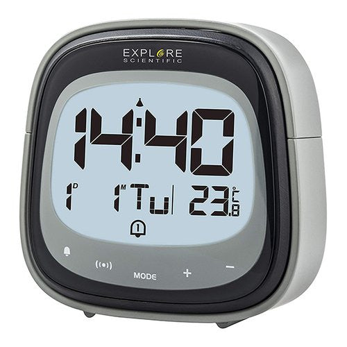 Sveglia Explore Scientific RDP3007 Multifunzione radiocontrollata Blac