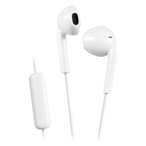 Auricolari microfono filo Jvc HA F17M WE White