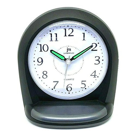 Sveglia Lowell JA7079N JUSTAMINUTE Con funzione snooze Black