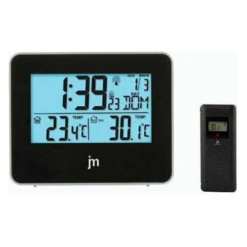 Stazione barometrica Lowell JD9524 JUSTAMINUTE Black