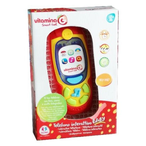 Telefono giocattolo Globo 5275 VITAMINA G Luci Suoni Melodie