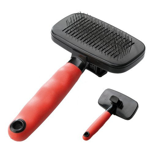 Spazzola cardatore per cani e gatti Ferplast 85955899 Medium Nero e Ro