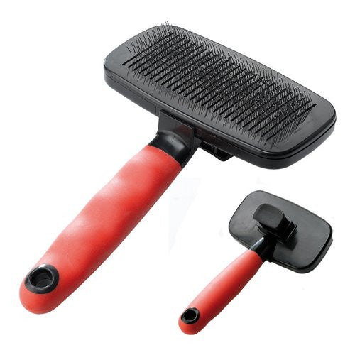 Spazzola cardatore per cani e gatti Ferplast 85956899 Large Nero e Ros