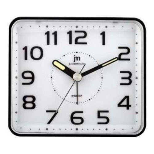Sveglia Lowell JA7081N JUSTAMINUTE Con funzione snooze Black