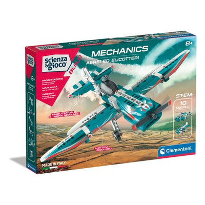 Gioco educativo Clementoni 19035 SCIENZA E GIOCO Aereo e Elicotteri