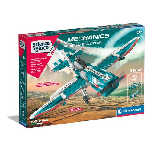 Gioco educativo Clementoni 19035 SCIENZA E GIOCO Aereo e Elicotteri