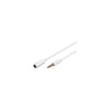 Cavo Jack 3.5 Goobay 62362 Icoc Mf020W Bianco
