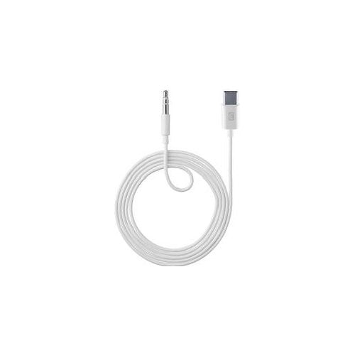 Cavo USB C Cellular Line AUXMUSICABLETYPECW AUX MUSIC Bianco