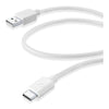 Cavo USB C Cellular Line USBDATA06USBCW POWER CABLE Medium Bianco