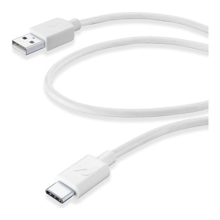 Cavo USB C Cellular Line USBDATA06USBCW POWER CABLE Medium Bianco
