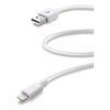 Cavo Lightning Cellular Line USBDATA06MFIIPHW Certificato Apple Mfi Wh