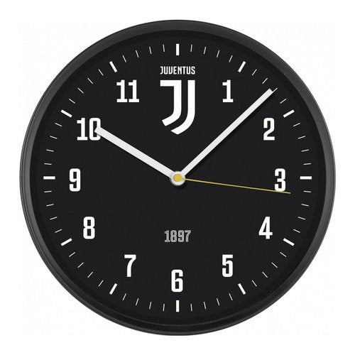 Orologio da parete Lowell 008755U1 2 JUVENTUS Nero e Bianco