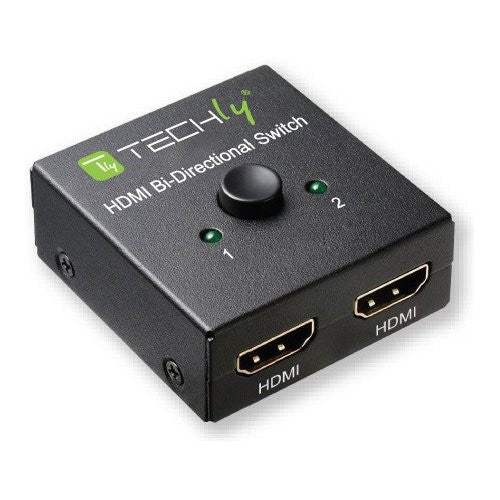 Switch HDMI Manhattan HDMI 22BI2 4K Black