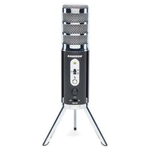 Microfono USB Samson Satellite Black e Silver