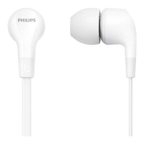 Auricolari microfono filo Philips TAE1105WT 00 White