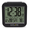 Sveglia Explore Scientific RDC1008 Multifunzione radiocontrollata Blac