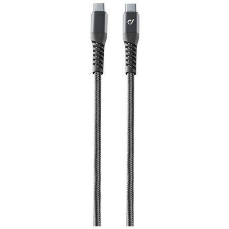 Cavo USB C Cellular Line TETRACABC2C1MK TETRAFORCE CABLE Strong Black