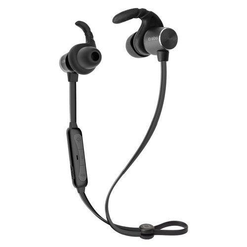 Auricolari microfono bluetooth Sbs TEEARBT501K MULTIPOINT Black Night