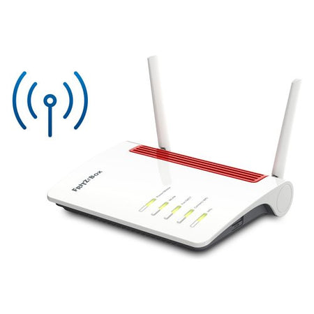 Modem router Avm 20002926 FRITZ!BOX 6850 Lte White e Red