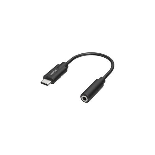 Connettore computer Hama 00200318 Usb Type C a Jack 3.5 Mm Black