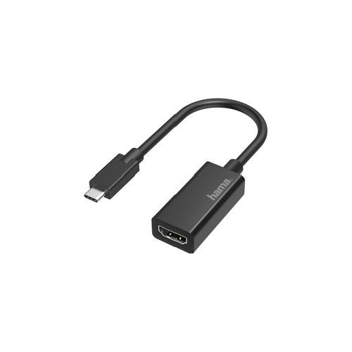 Connettore computer Hama 00200315 Adapter Usb C HDMI Black