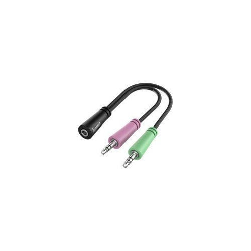 Adattatore audio Hama 00200351 Headset Black
