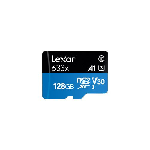 Scheda di memoria Lexar LSDMI128BB633A HIGH PERFOMANCE 633X Black e Bl