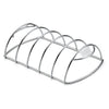 Griglia barbecue Weber 6605 Supporto Cottura Costine Inox lucido