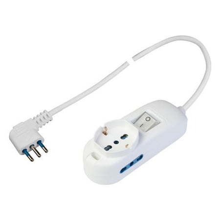 Multipresa tavolo Poly Pool PP2501XL 10/16A Bianco